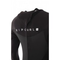 Rip Curl Omega 4.3mm Neopren schwarz Wetsuit Back Zip Größe XXL