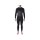 Rip Curl Omega 4.3mm Neoprene black Wetsuit Back Zip size XXL