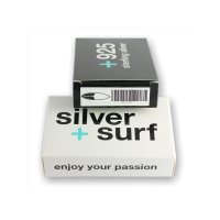 Silver+Surf Silber Schmuck Ski Gr L Cross Circle