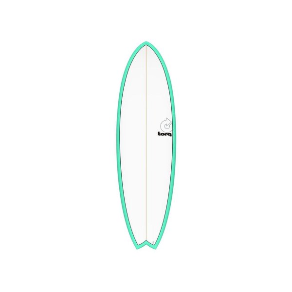 Surfboard TORQ Epoxy TET 5.11 MOD Fish Seagreen