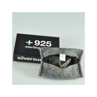 Silver+Surf Silber Schmuck Anker XL Wood Armband