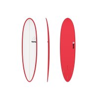 Surfboard TORQ Epoxy TET 7.6 Funboard Red Pinline