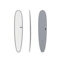 Surfboard TORQ Epoxy TET 9.6 Longboard Grey Pinlines