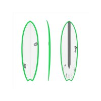Surfboard TORQ Epoxy TET CS 5.11 Fish Carbon grün