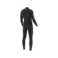 VISSLA Seven Seas 4.3mm Neopren Wetsuit Fullsuit mit Chest Zip in schwarz Größe S