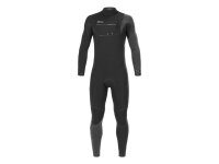 PICTURE ORGANIC Dome Fullsuit 4.3mm Eco Eicoprene Neoprene men black Wetsuit Chest Zip Front Zip