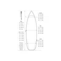 ROAM Boardbag Surfboard Daylight Daybag Shortboard PLUS