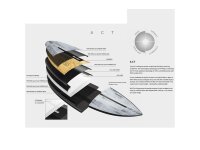 Surfboard RUSTY ACT Egg Not 7.2 Quad Single