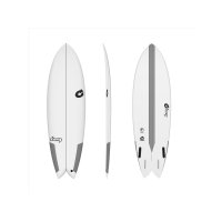 Surfboard TORQ Epoxy TEC Quad Twin Fish 5.8 carbon...