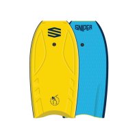 SNIPER Bodyboard Bunch II EPS Stringer Gelb blau