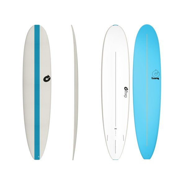 Surfboard TORQ Softboard 8.0 Longboard Blau