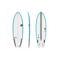 Surfboard TORQ TEC Fish 6.0 Rail blue