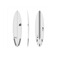 Surfboard TORQ Epoxy TEC M2-S  6.8 weiß