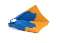 Bodyboard Flossen CHURCHILL Makapuu XL Blau Gelb